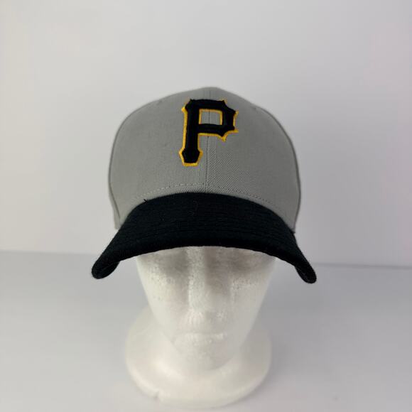 New Era 59Fifty Retro Gray On-Field Pittsburgh Pirates Fitted Baseball Hat 7 1/8 - Picture 3 of 9